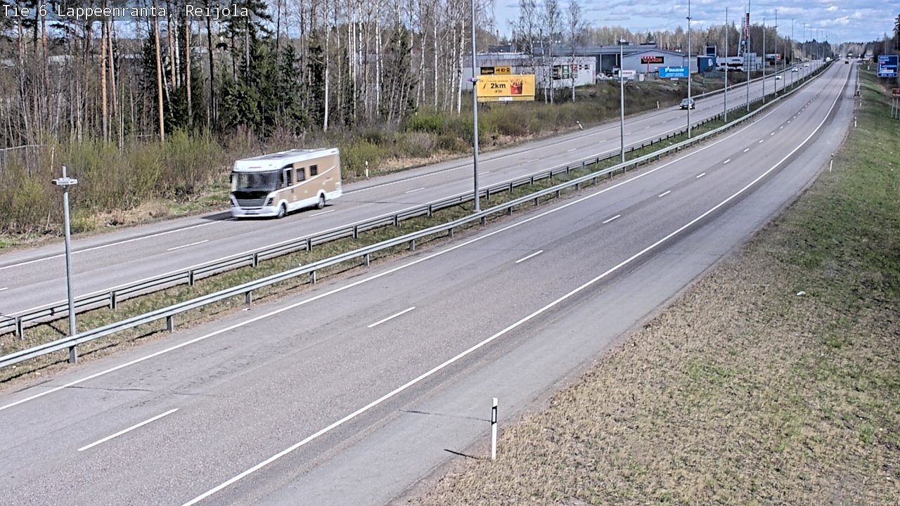 Kelikamerat Kuva Tie 6 Lappeenranta, Reijola, Lappeenranta, Etelä-Karjala