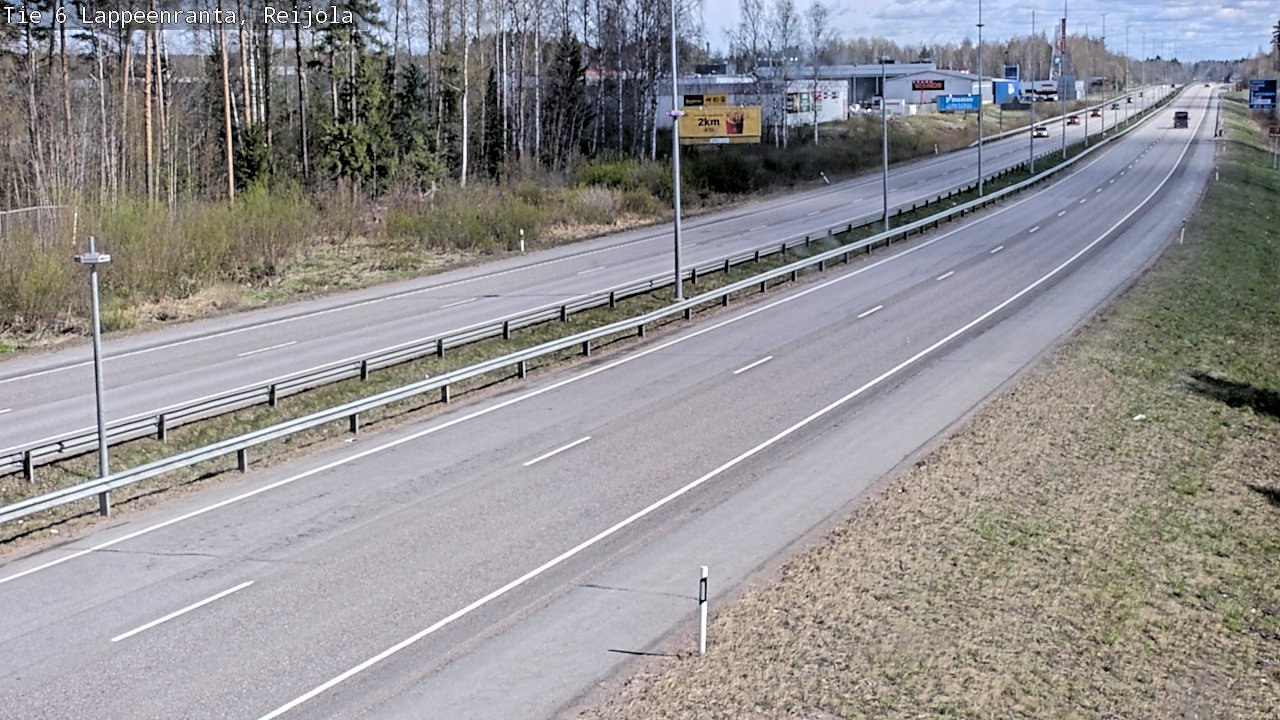 Kelikamerat Kuva Tie 6 Lappeenranta, Reijola, Lappeenranta, Etelä-Karjala