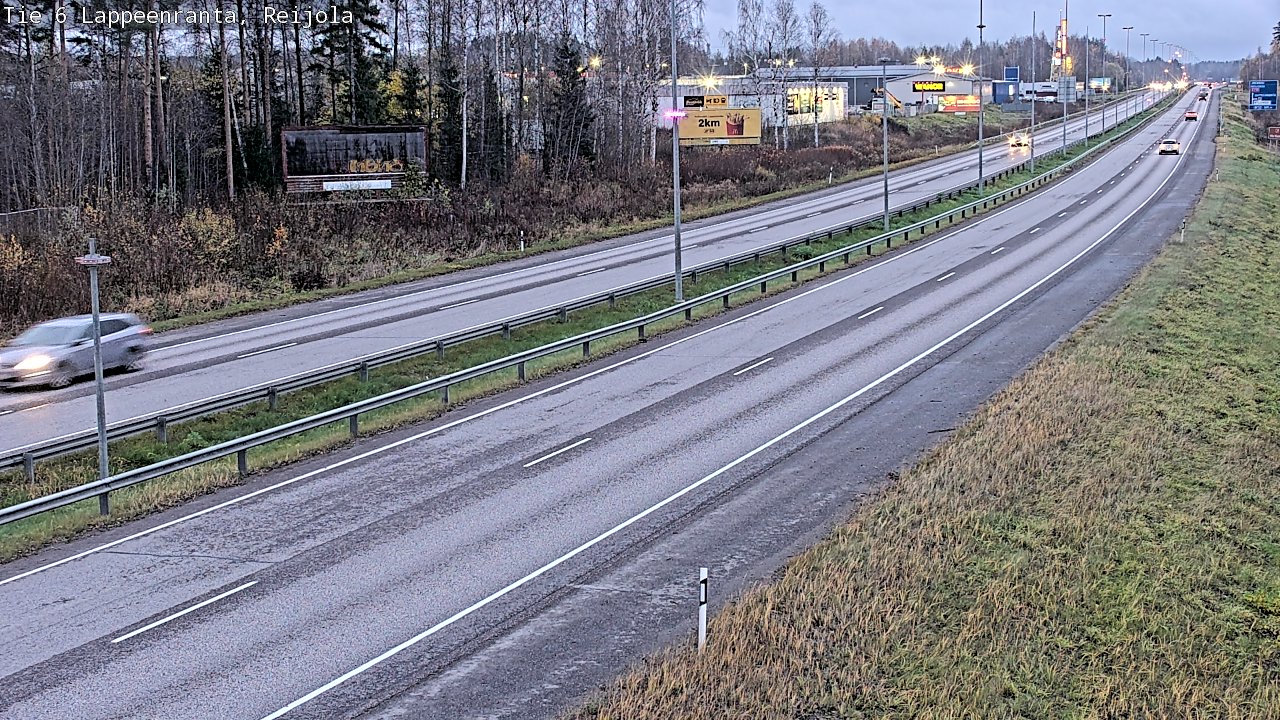 Kelikamerat Kuva Tie 6 Lappeenranta, Reijola, Lappeenranta, Etelä-Karjala