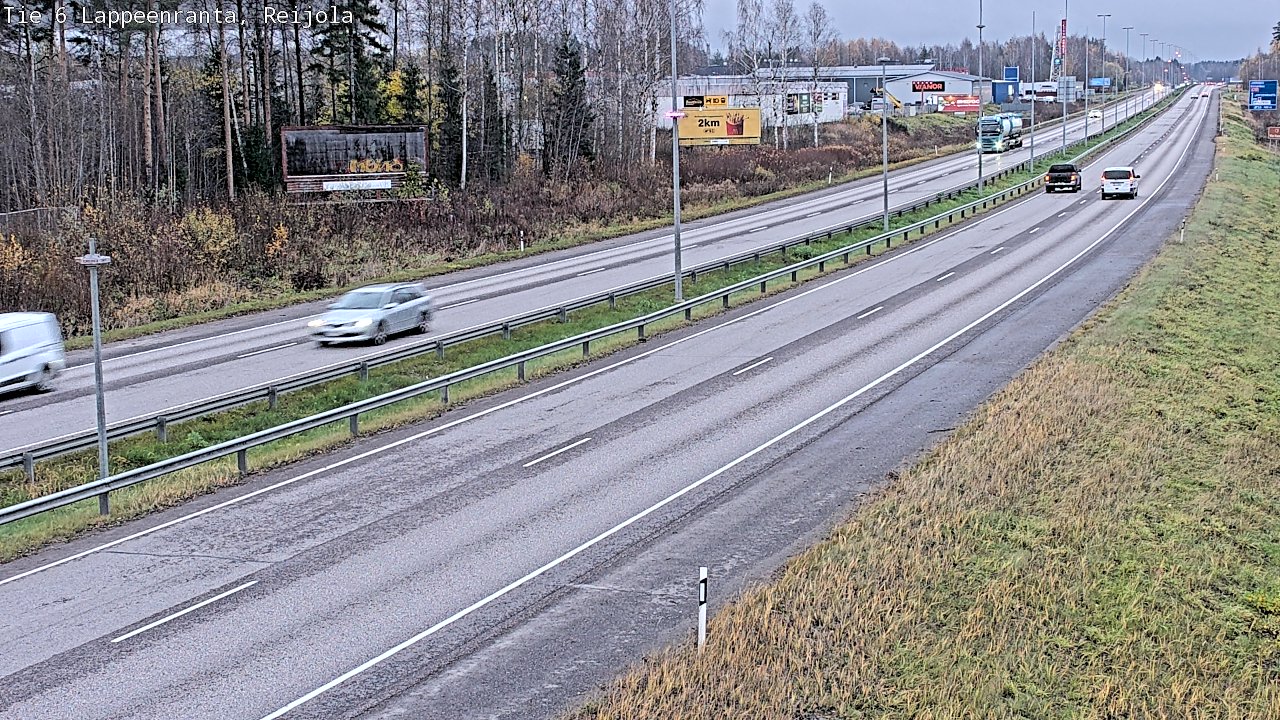 Kelikamerat Kuva Tie 6 Lappeenranta, Reijola, Lappeenranta, Etelä-Karjala