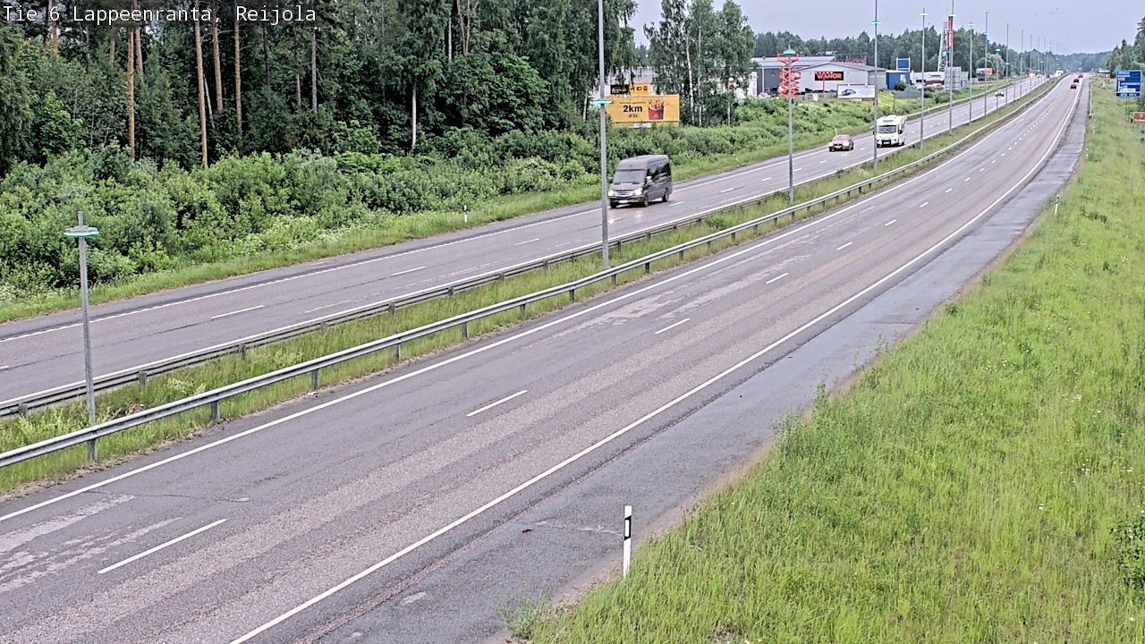 Kelikamerat Kuva Tie 6 Lappeenranta, Reijola, Lappeenranta, Etelä-Karjala