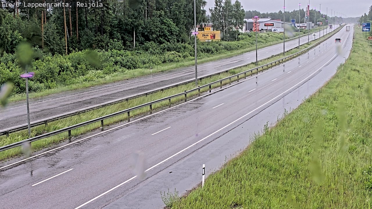 Kelikamerat Kuva Tie 6 Lappeenranta, Reijola, Lappeenranta, Etelä-Karjala