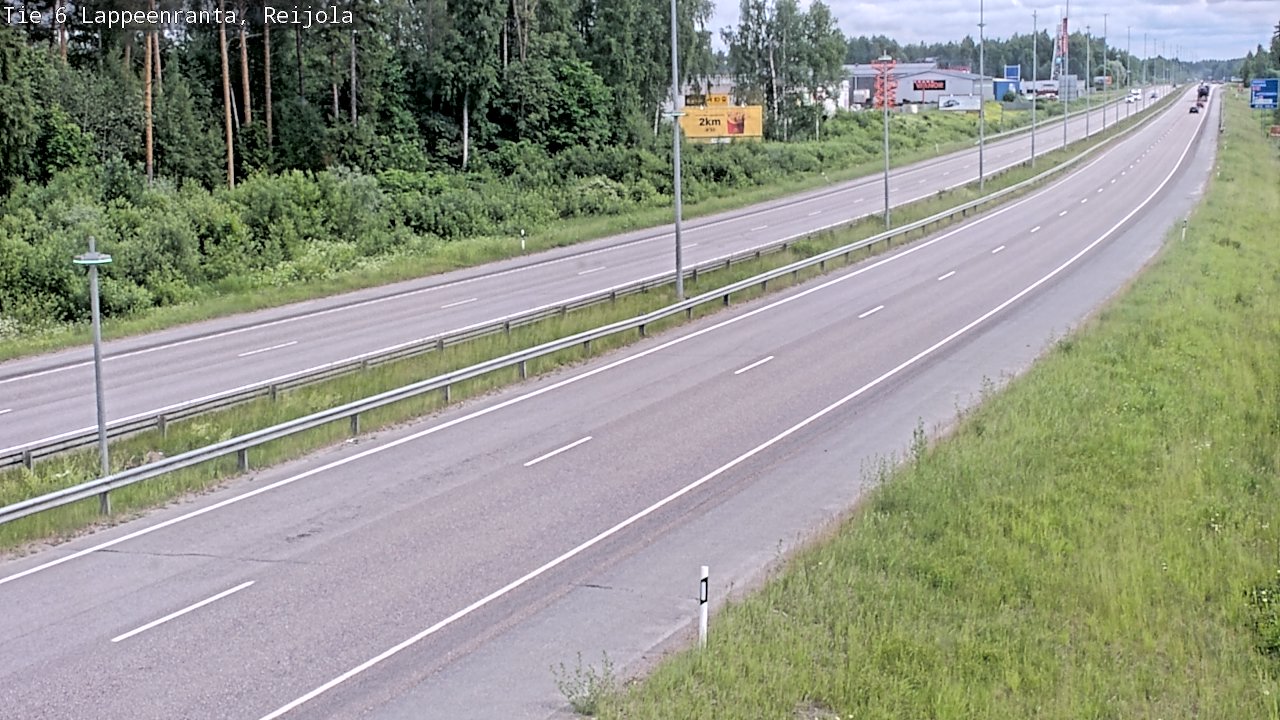 Kelikamerat Kuva Tie 6 Lappeenranta, Reijola, Lappeenranta, Etelä-Karjala