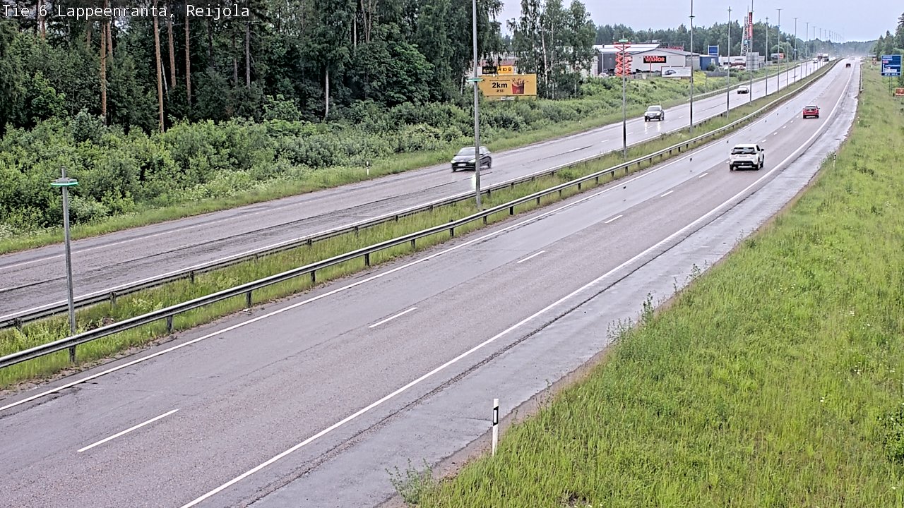 Kelikamerat Kuva Tie 6 Lappeenranta, Reijola, Lappeenranta, Etelä-Karjala
