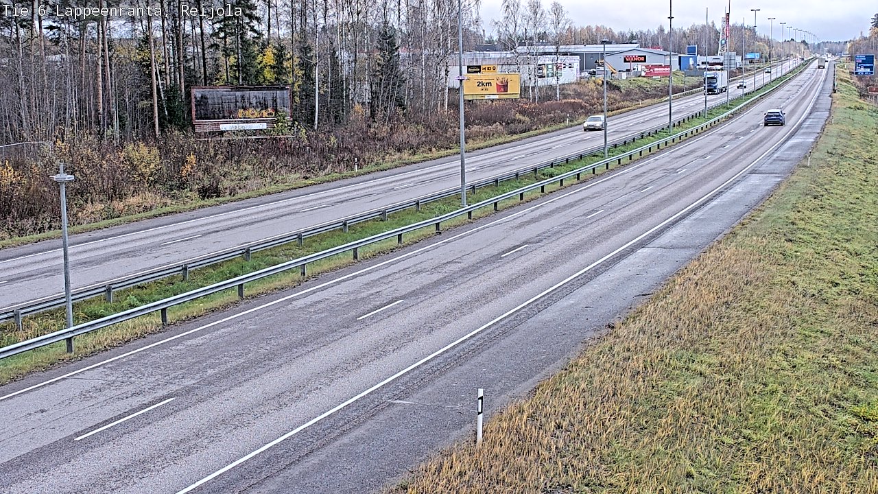 Kelikamerat Kuva Tie 6 Lappeenranta, Reijola, Lappeenranta, Etelä-Karjala