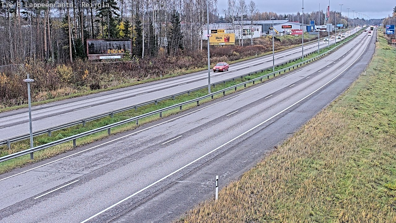 Kelikamerat Kuva Tie 6 Lappeenranta, Reijola, Lappeenranta, Etelä-Karjala