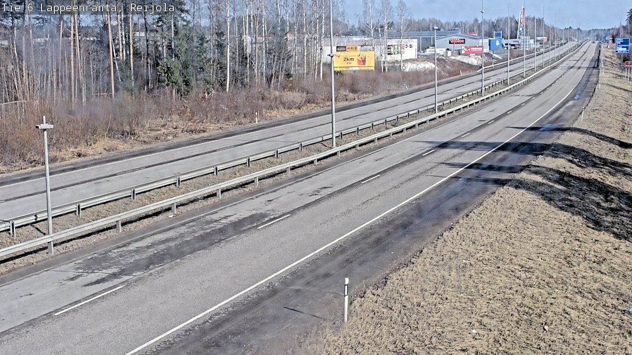 Kelikamerat Kuva Tie 6 Lappeenranta, Reijola, Lappeenranta, Etelä-Karjala