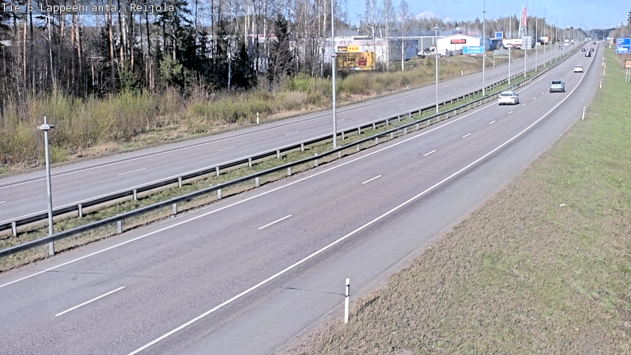 Kelikamerat Kuva Tie 6 Lappeenranta, Reijola, Lappeenranta, Etelä-Karjala