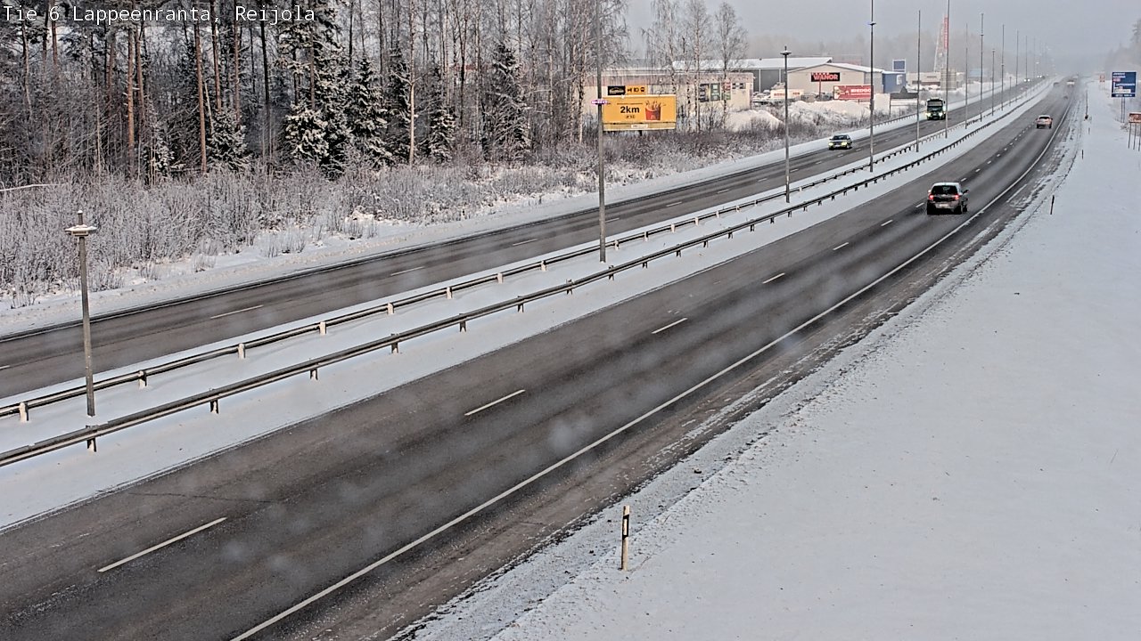 Kelikamerat Kuva Tie 6 Lappeenranta, Reijola, Lappeenranta, Etelä-Karjala