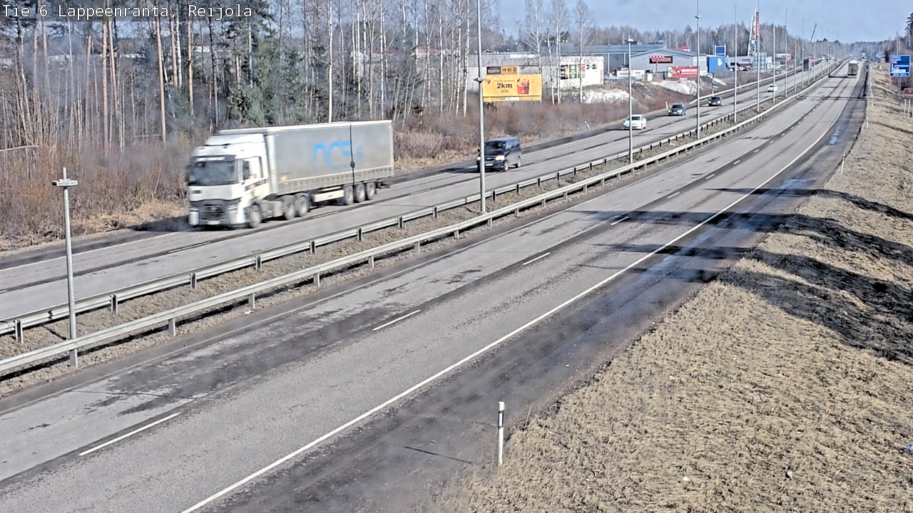 Kelikamerat Kuva Tie 6 Lappeenranta, Reijola, Lappeenranta, Etelä-Karjala