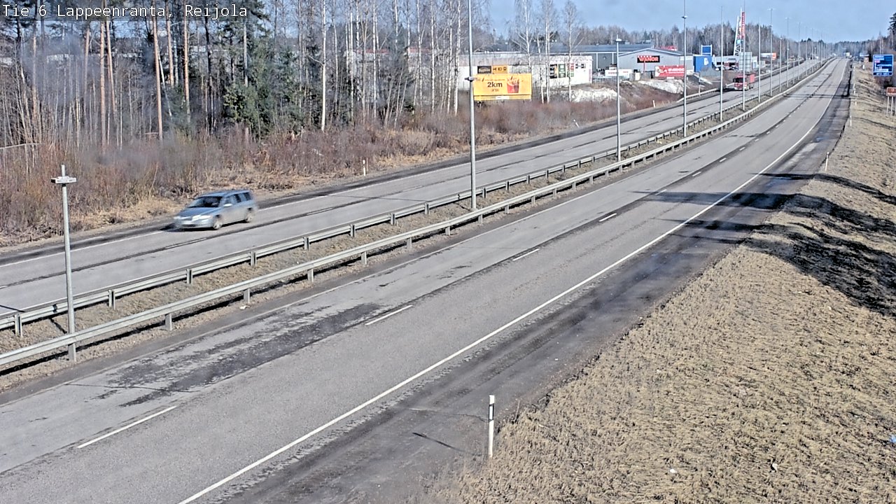 Kelikamerat Kuva Tie 6 Lappeenranta, Reijola, Lappeenranta, Etelä-Karjala