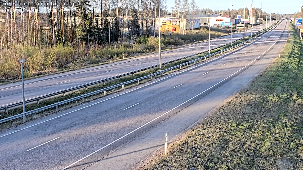 Kelikamerat Kuva Tie 6 Lappeenranta, Reijola, Lappeenranta, Etelä-Karjala