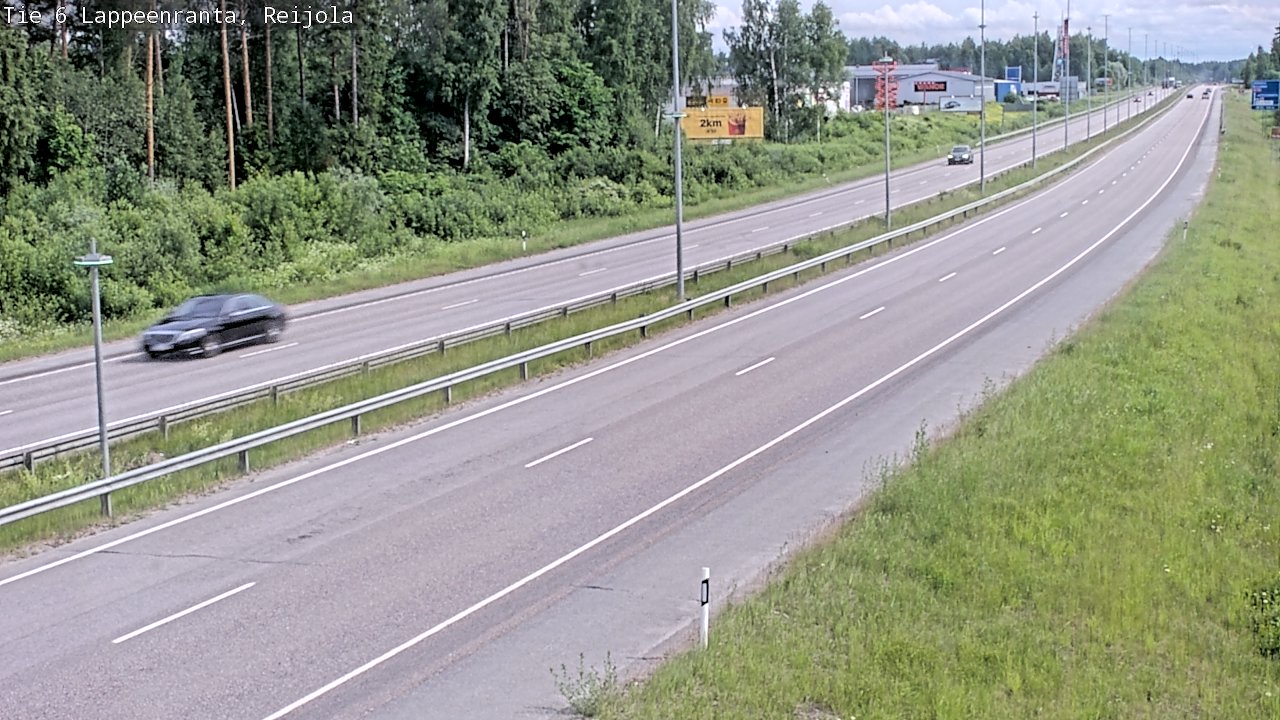 Kelikamerat Kuva Tie 6 Lappeenranta, Reijola, Lappeenranta, Etelä-Karjala