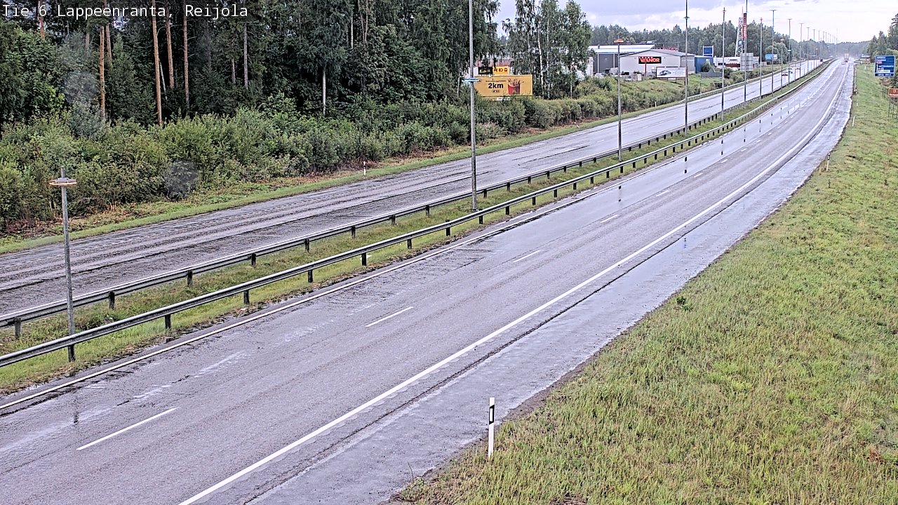 Kelikamerat Kuva Tie 6 Lappeenranta, Reijola, Lappeenranta, Etelä-Karjala