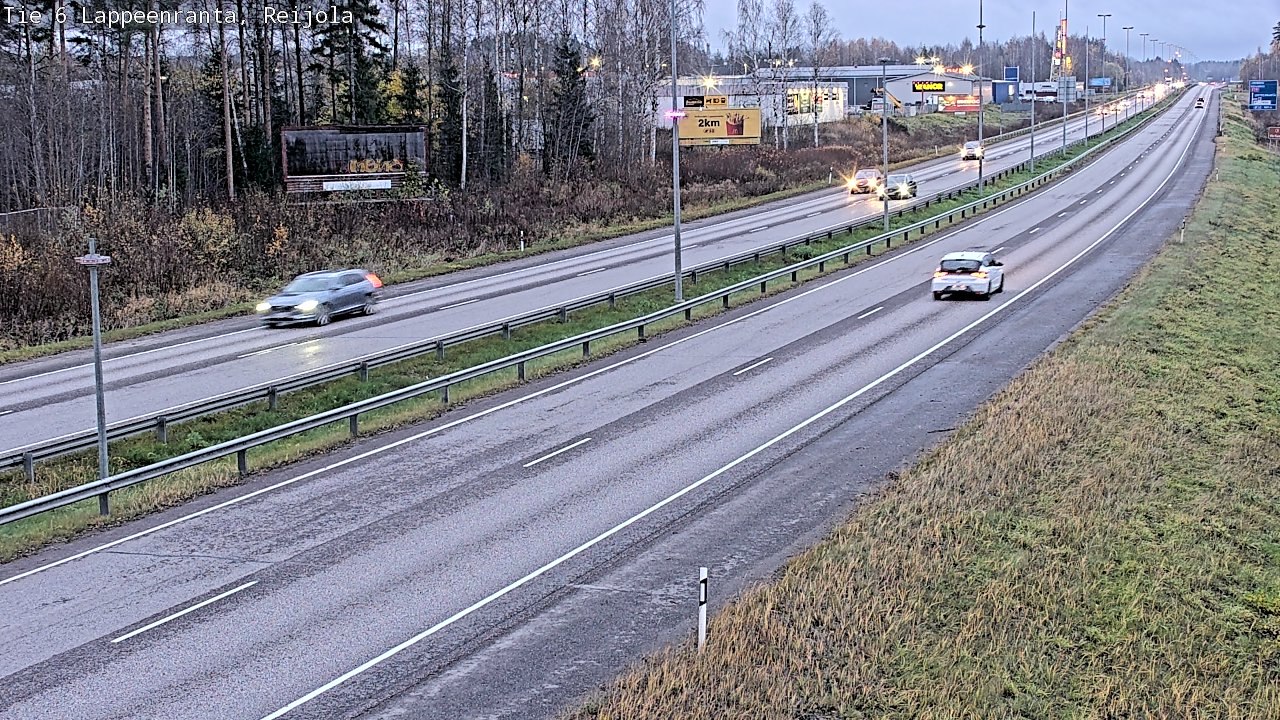 Kelikamerat Kuva Tie 6 Lappeenranta, Reijola, Lappeenranta, Etelä-Karjala