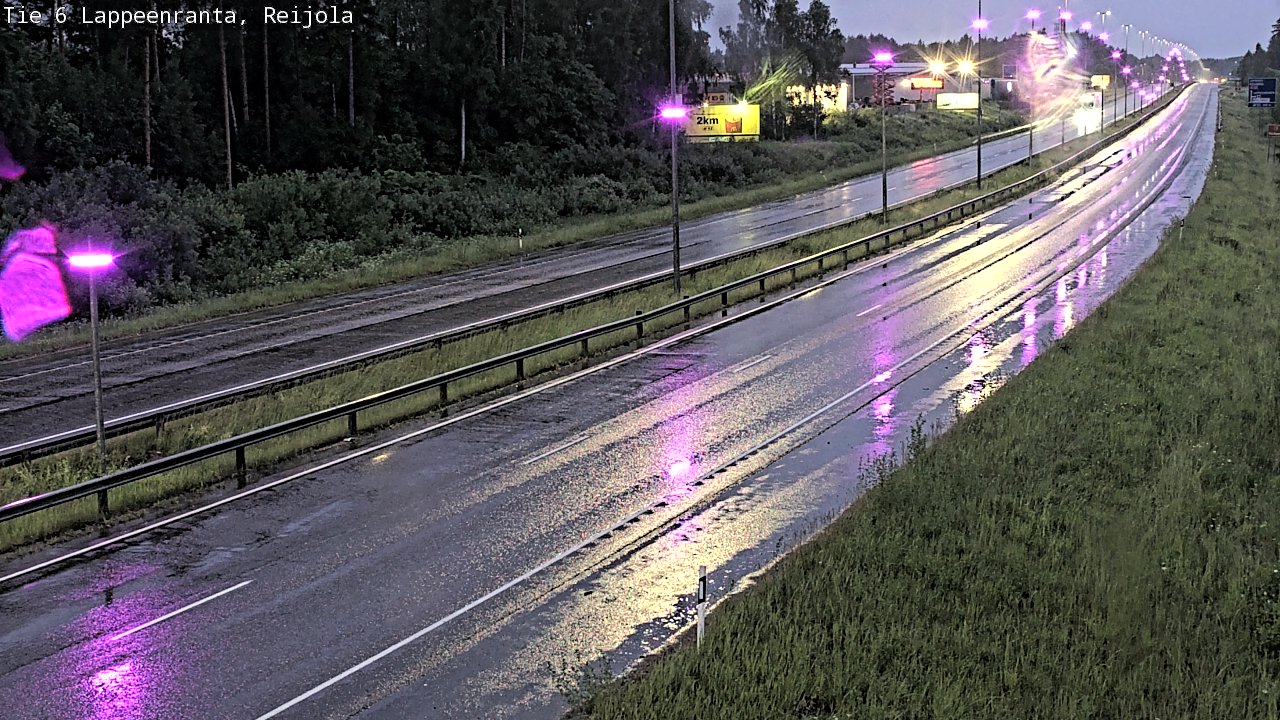 Kelikamerat Kuva Tie 6 Lappeenranta, Reijola, Lappeenranta, Etelä-Karjala