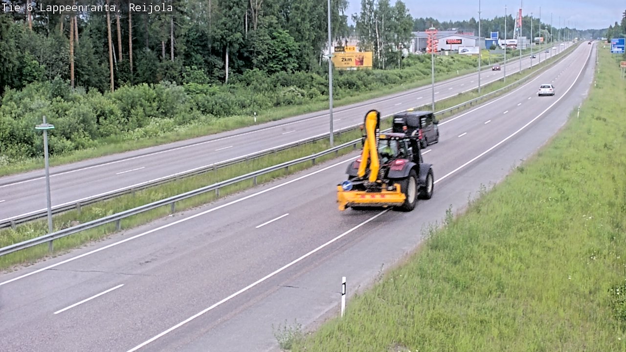 Kelikamerat Kuva Tie 6 Lappeenranta, Reijola, Lappeenranta, Etelä-Karjala
