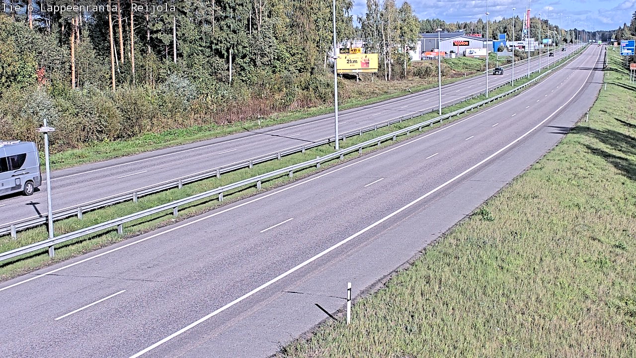 Kelikamerat Kuva Tie 6 Lappeenranta, Reijola, Lappeenranta, Etelä-Karjala