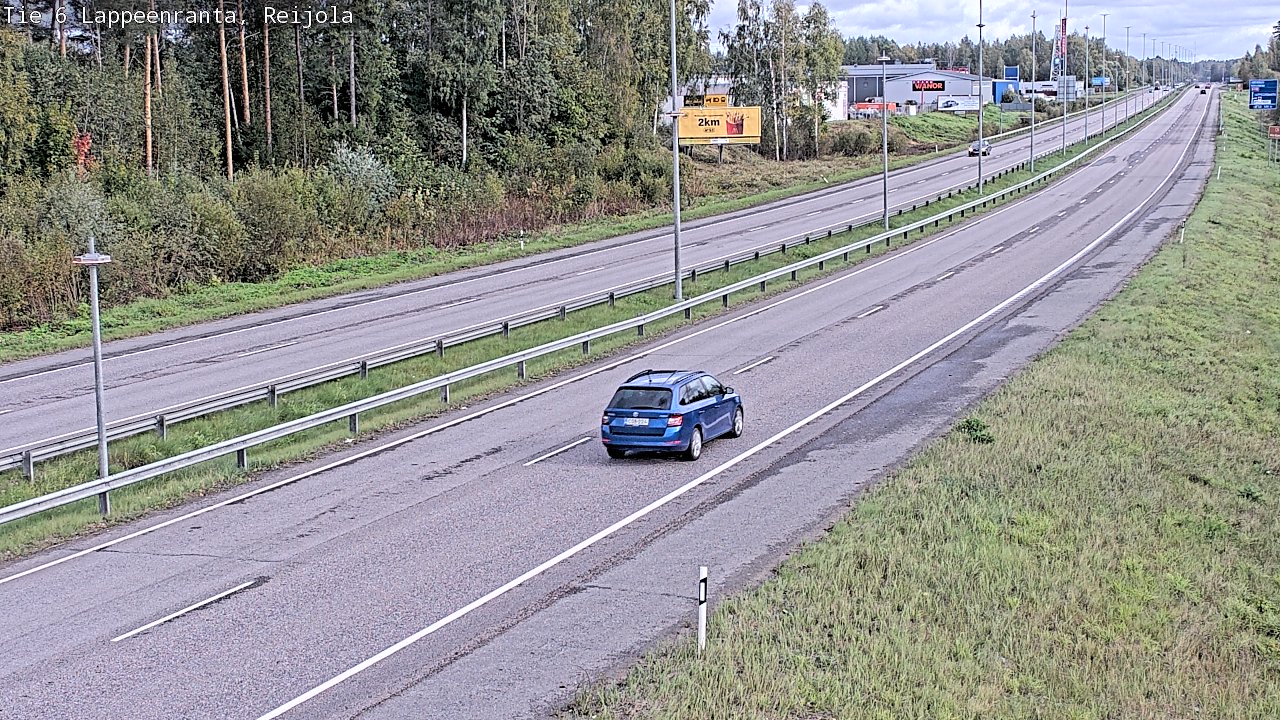 Kelikamerat Kuva Tie 6 Lappeenranta, Reijola, Lappeenranta, Etelä-Karjala