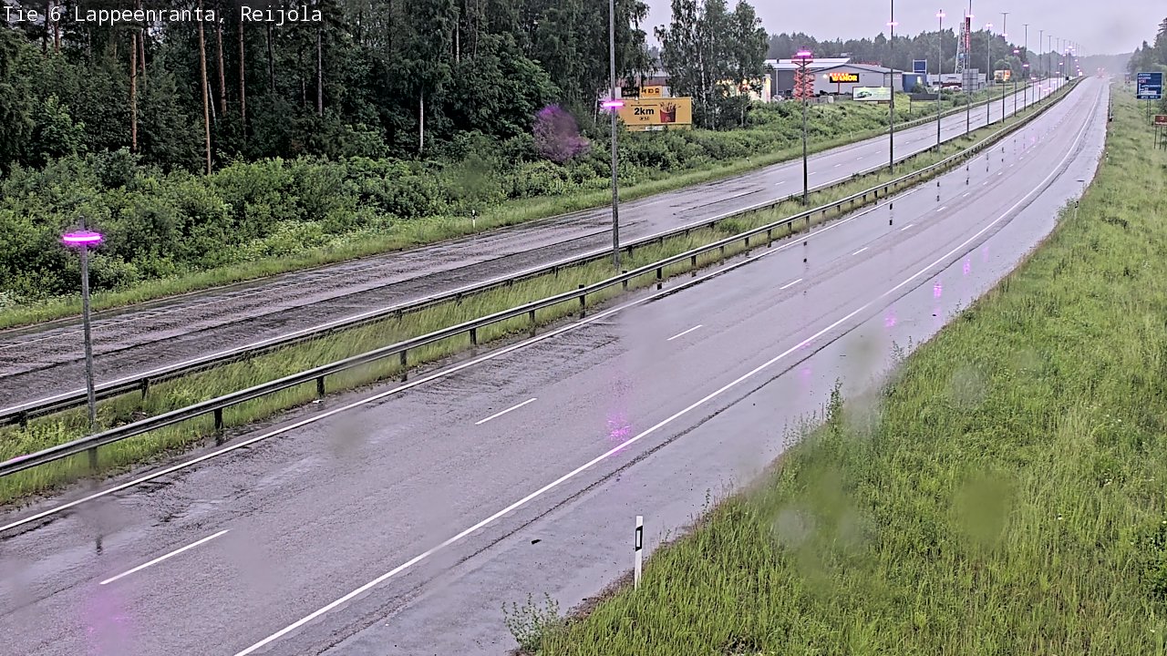 Kelikamerat Kuva Tie 6 Lappeenranta, Reijola, Lappeenranta, Etelä-Karjala