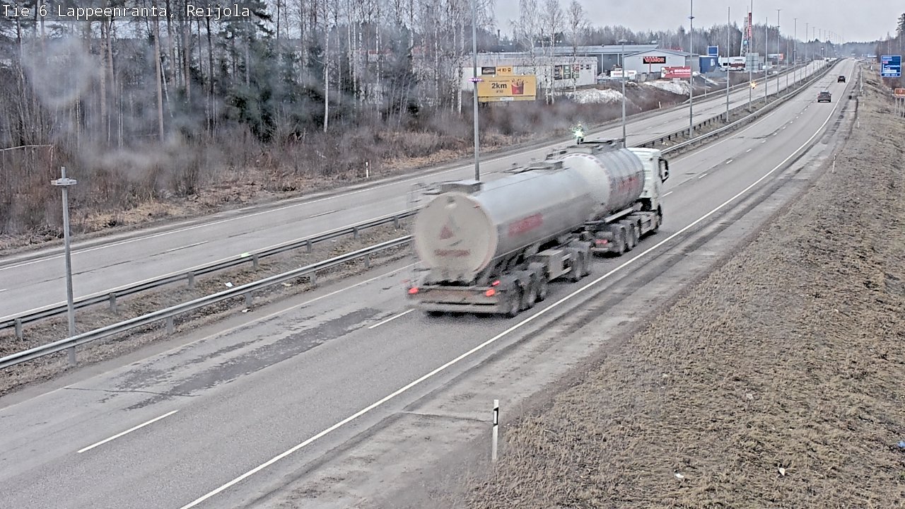 Kelikamerat Kuva Tie 6 Lappeenranta, Reijola, Lappeenranta, Etelä-Karjala