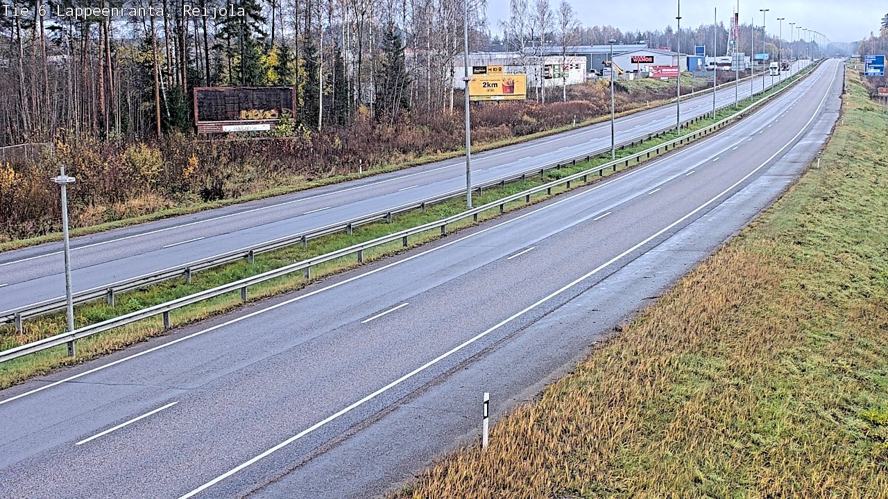 Kelikamerat Kuva Tie 6 Lappeenranta, Reijola, Lappeenranta, Etelä-Karjala