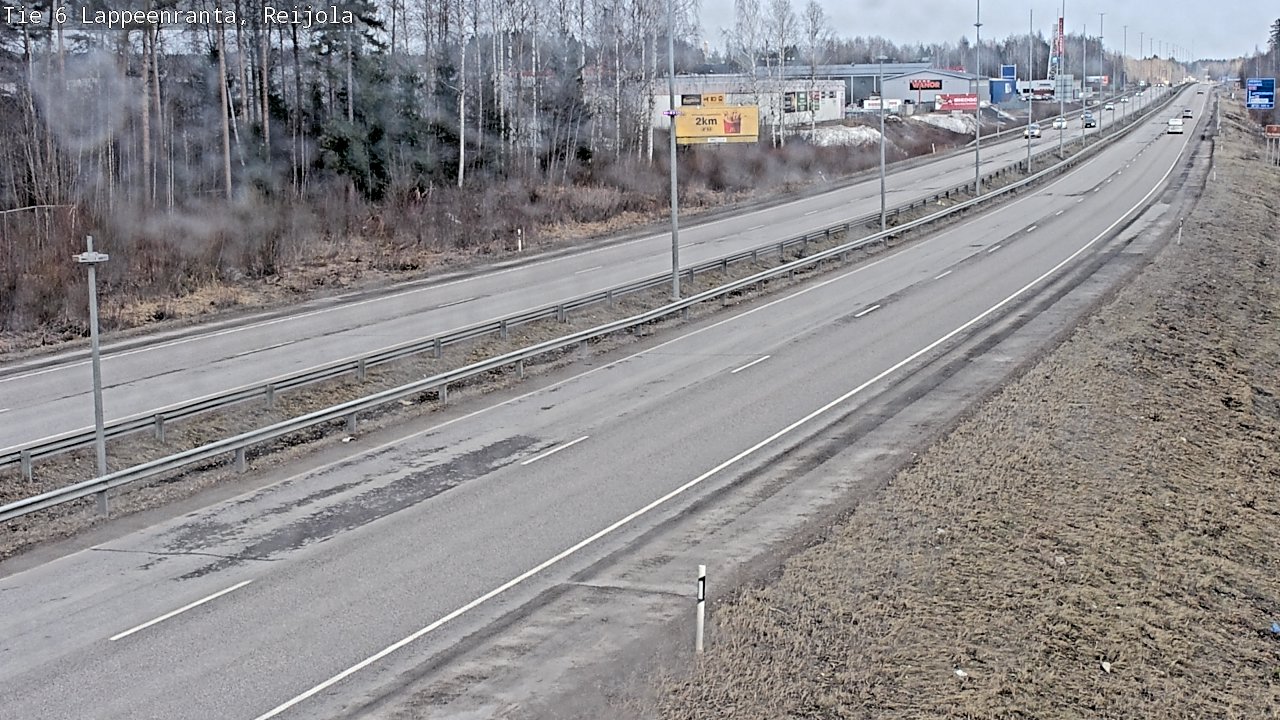 Kelikamerat Kuva Tie 6 Lappeenranta, Reijola, Lappeenranta, Etelä-Karjala