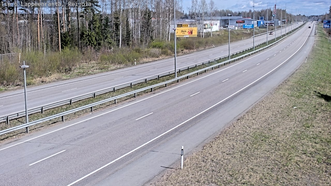 Kelikamerat Kuva Tie 6 Lappeenranta, Reijola, Lappeenranta, Etelä-Karjala