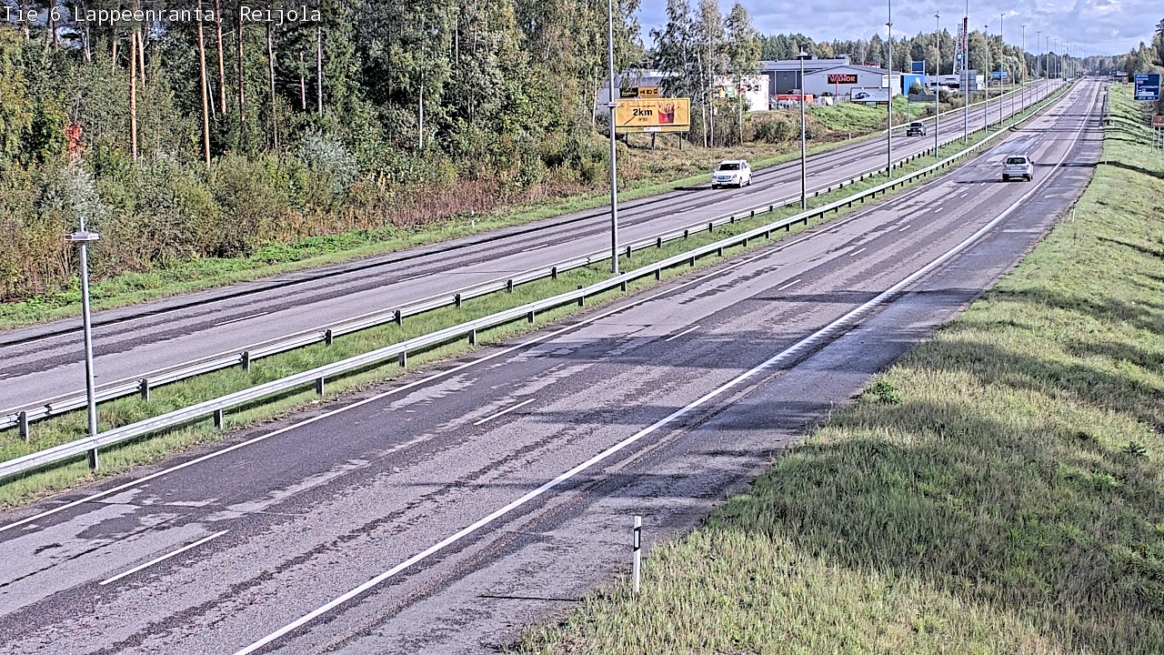 Kelikamerat Kuva Tie 6 Lappeenranta, Reijola, Lappeenranta, Etelä-Karjala