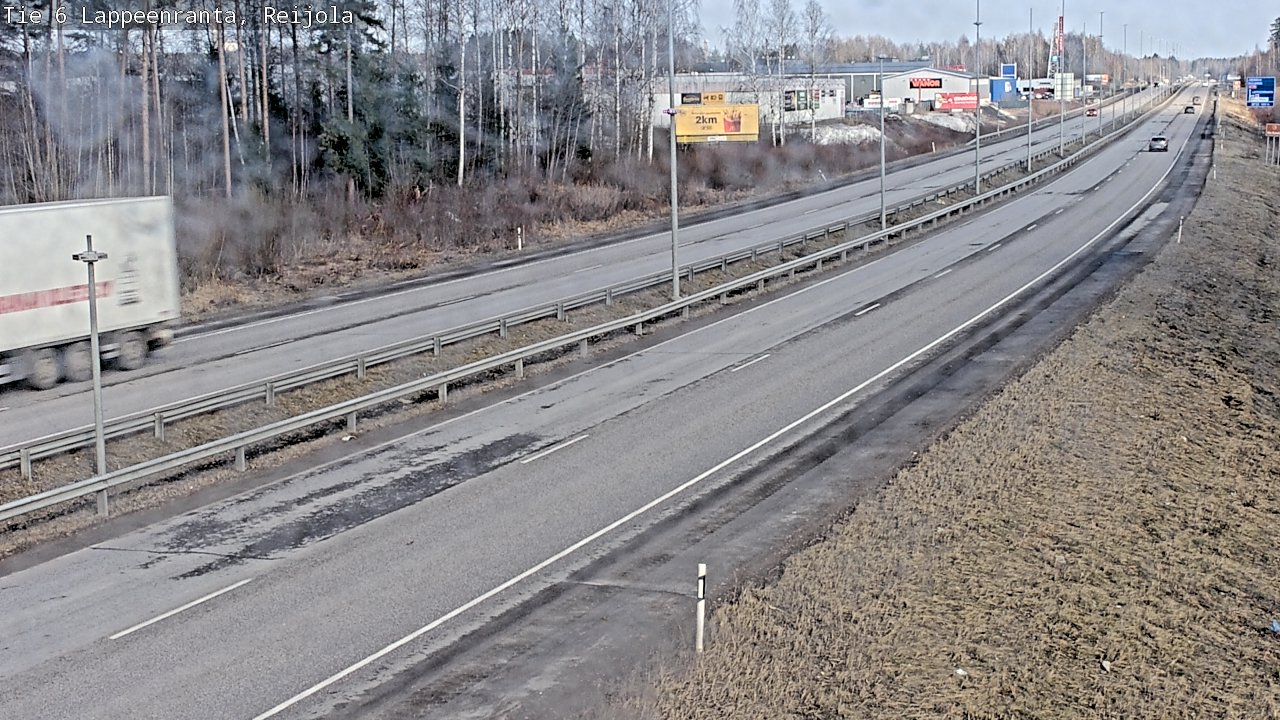 Kelikamerat Kuva Tie 6 Lappeenranta, Reijola, Lappeenranta, Etelä-Karjala