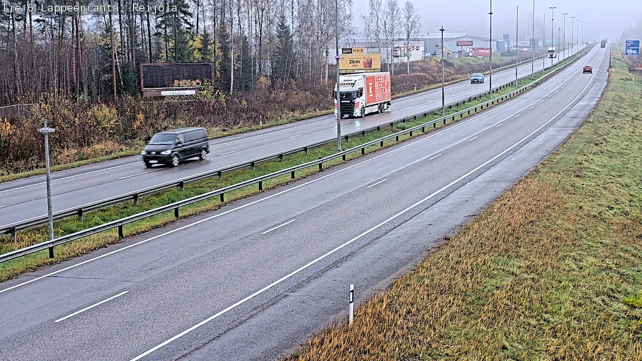 Kelikamerat Kuva Tie 6 Lappeenranta, Reijola, Lappeenranta, Etelä-Karjala