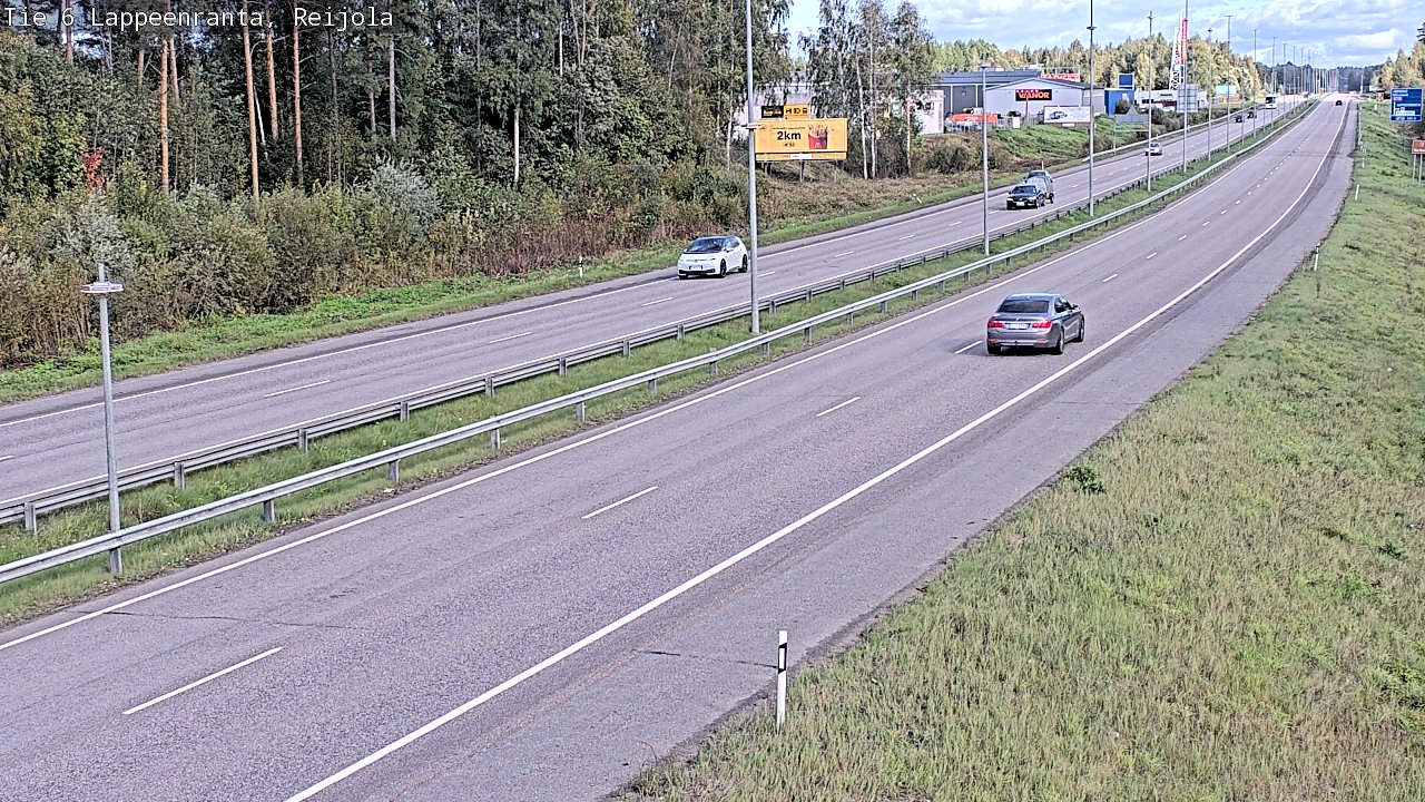 Kelikamerat Kuva Tie 6 Lappeenranta, Reijola, Lappeenranta, Etelä-Karjala