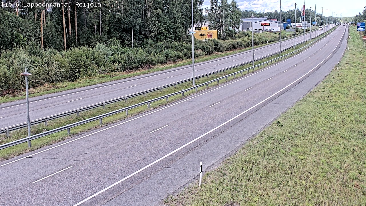 Kelikamerat Kuva Tie 6 Lappeenranta, Reijola, Lappeenranta, Etelä-Karjala