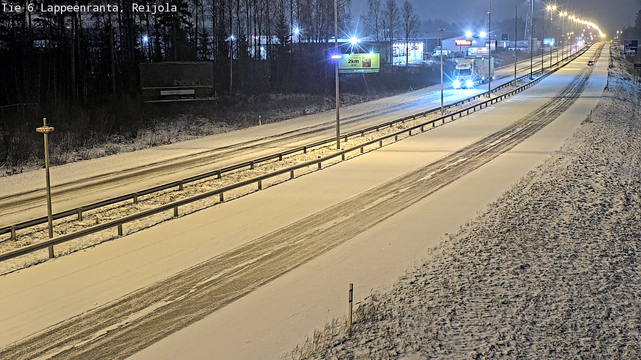 Kelikamerat Kuva Tie 6 Lappeenranta, Reijola, Lappeenranta, Etelä-Karjala