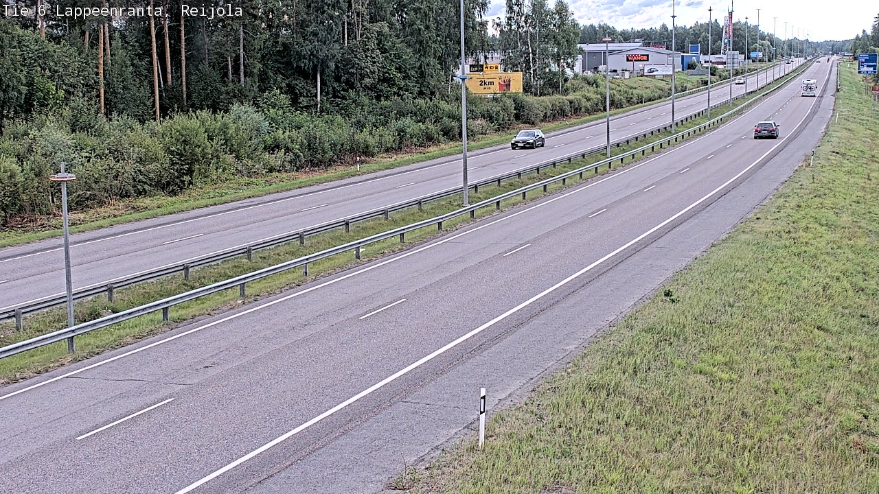 Kelikamerat Kuva Tie 6 Lappeenranta, Reijola, Lappeenranta, Etelä-Karjala