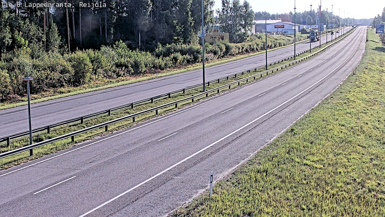 Kelikamerat Kuva Tie 6 Lappeenranta, Reijola, Lappeenranta, Etelä-Karjala