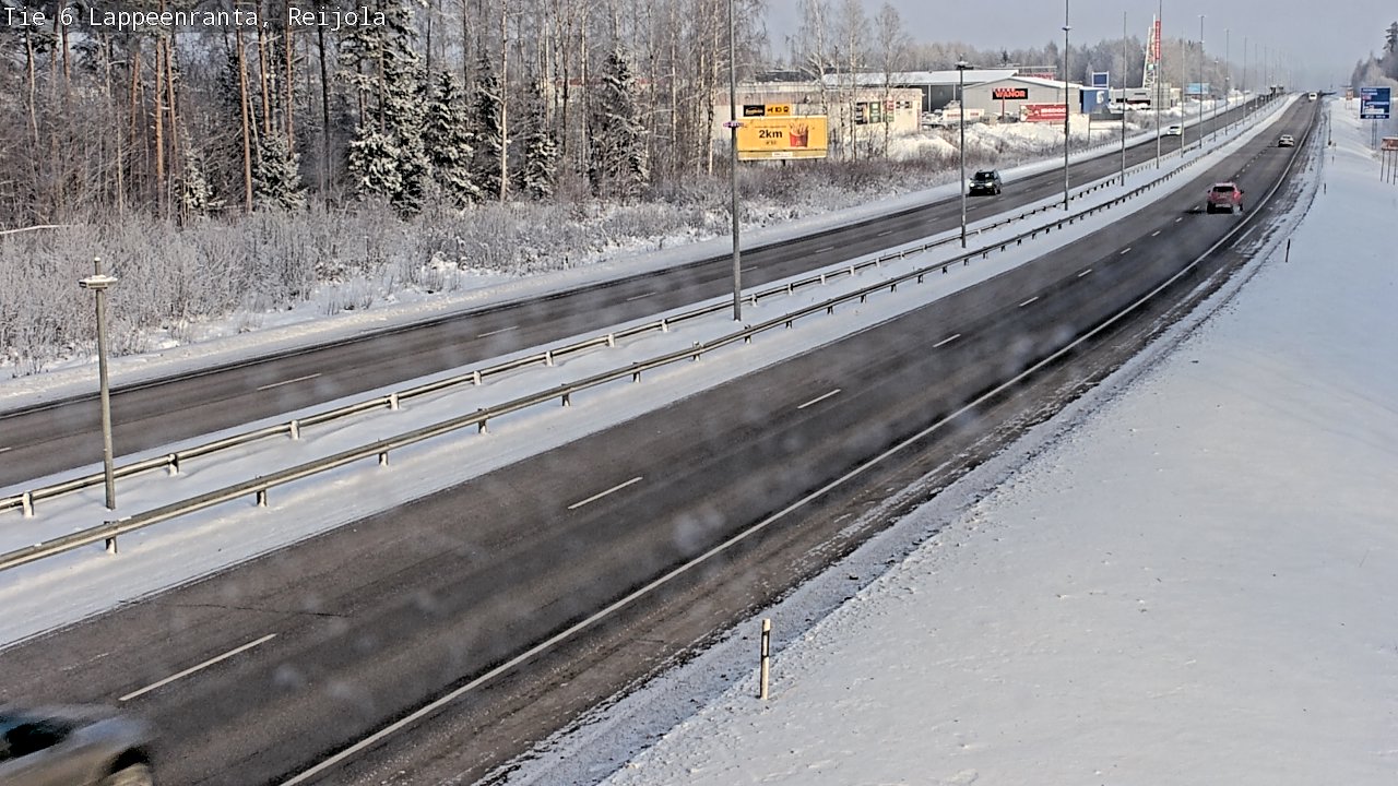 Kelikamerat Kuva Tie 6 Lappeenranta, Reijola, Lappeenranta, Etelä-Karjala