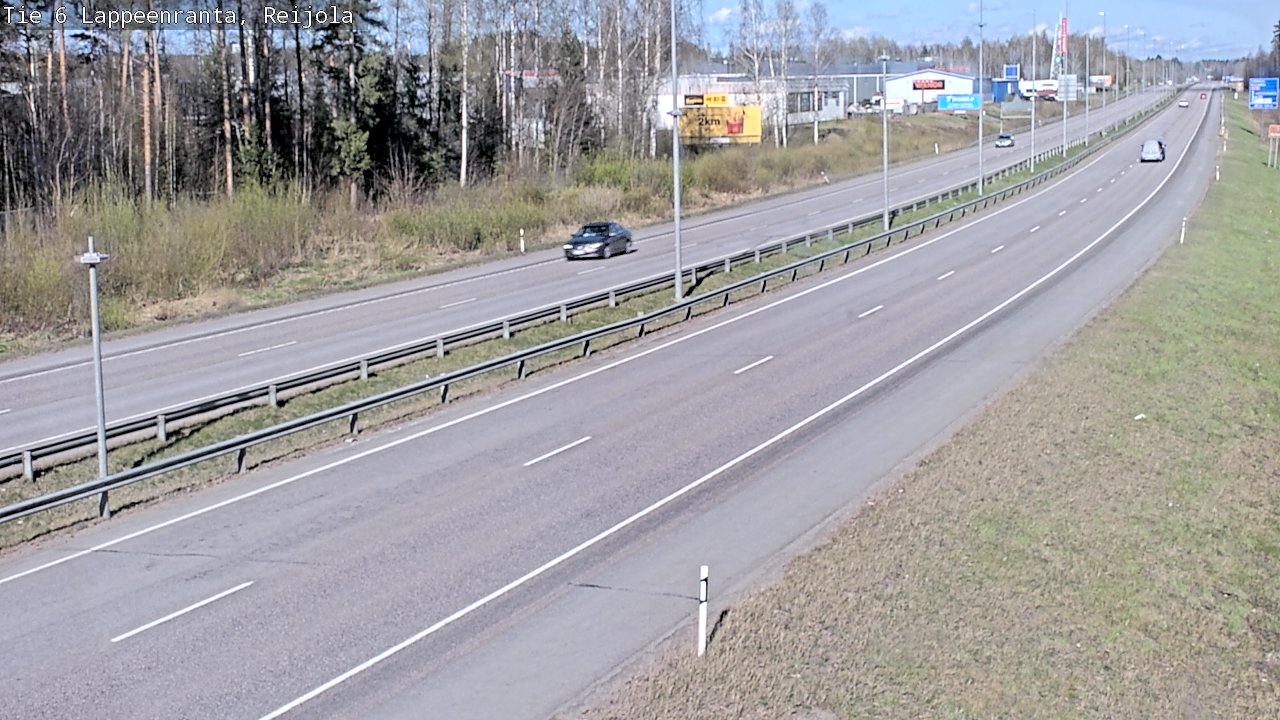 Kelikamerat Kuva Tie 6 Lappeenranta, Reijola, Lappeenranta, Etelä-Karjala