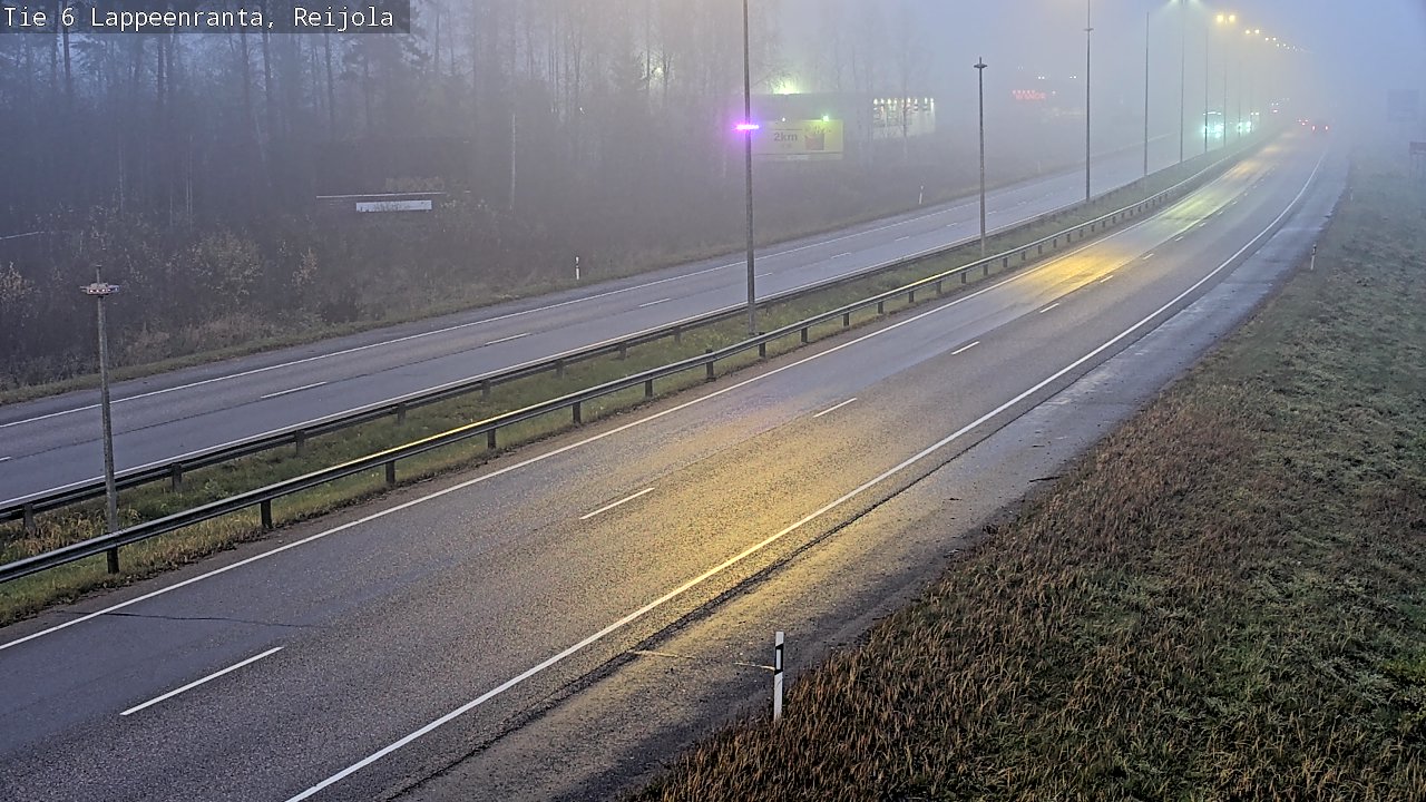 Kelikamerat Kuva Tie 6 Lappeenranta, Reijola, Lappeenranta, Etelä-Karjala