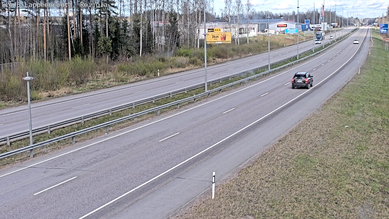 Kelikamerat Kuva Tie 6 Lappeenranta, Reijola, Lappeenranta, Etelä-Karjala