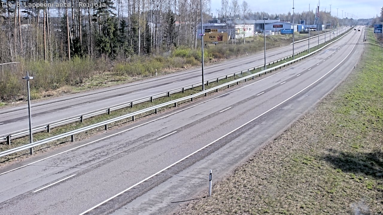 Kelikamerat Kuva Tie 6 Lappeenranta, Reijola, Lappeenranta, Etelä-Karjala
