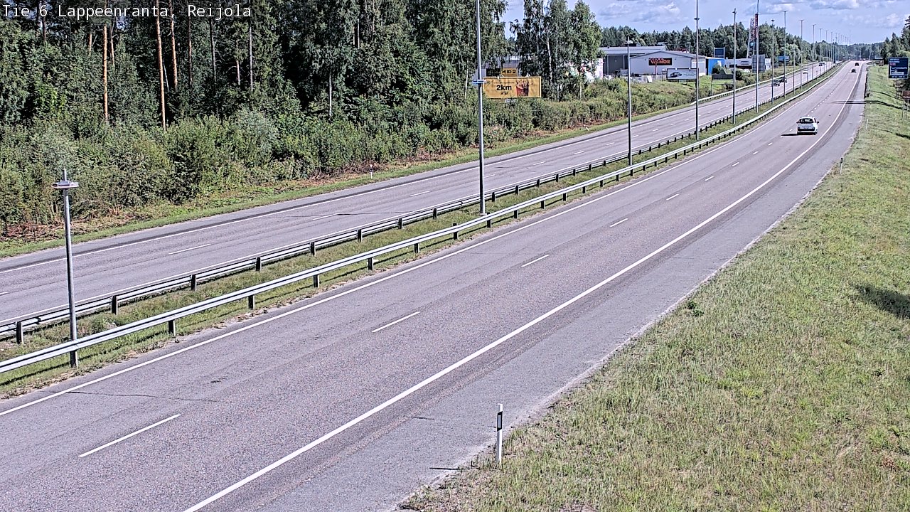 Kelikamerat Kuva Tie 6 Lappeenranta, Reijola, Lappeenranta, Etelä-Karjala