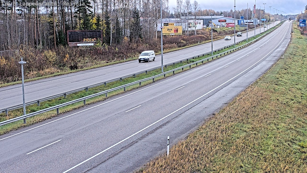 Kelikamerat Kuva Tie 6 Lappeenranta, Reijola, Lappeenranta, Etelä-Karjala