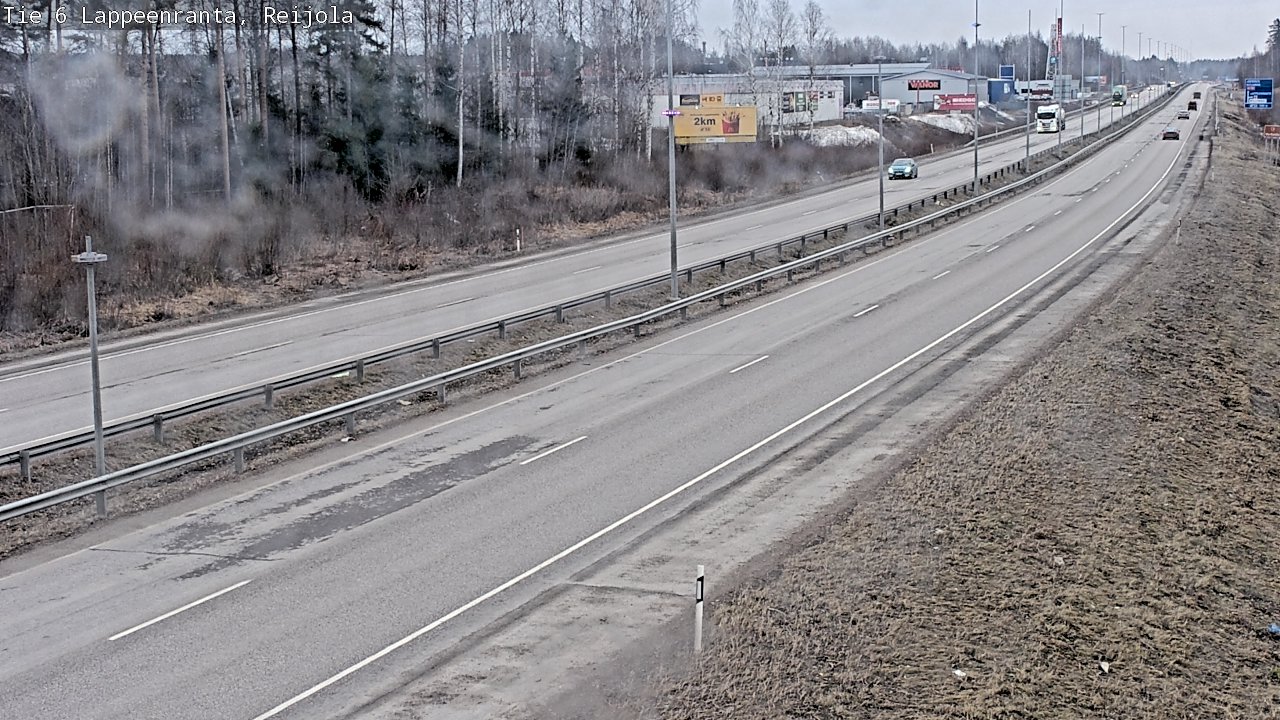 Kelikamerat Kuva Tie 6 Lappeenranta, Reijola, Lappeenranta, Etelä-Karjala