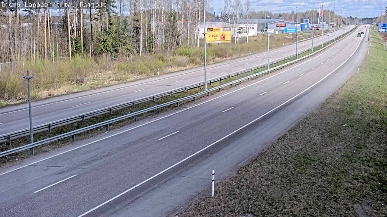 Kelikamerat Kuva Tie 6 Lappeenranta, Reijola, Lappeenranta, Etelä-Karjala