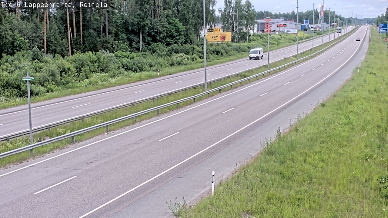 Kelikamerat Kuva Tie 6 Lappeenranta, Reijola, Lappeenranta, Etelä-Karjala