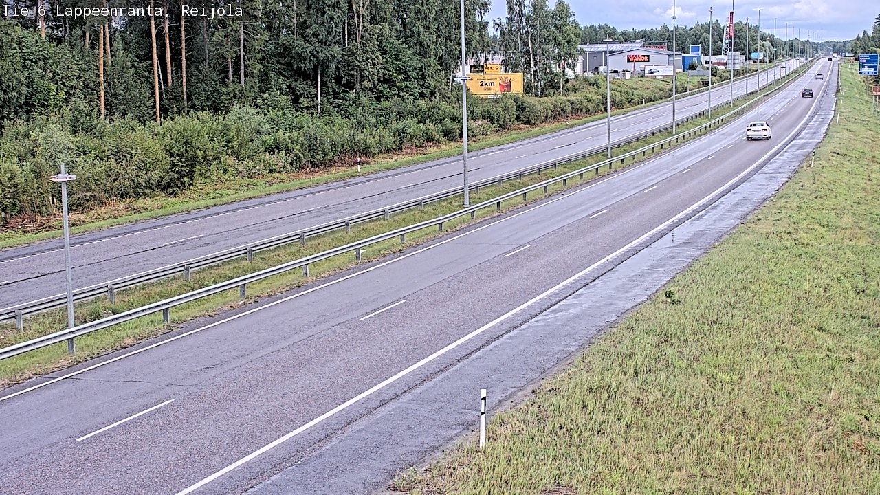 Kelikamerat Kuva Tie 6 Lappeenranta, Reijola, Lappeenranta, Etelä-Karjala