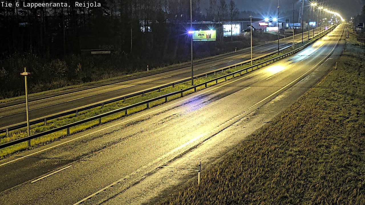 Kelikamerat Kuva Tie 6 Lappeenranta, Reijola, Lappeenranta, Etelä-Karjala