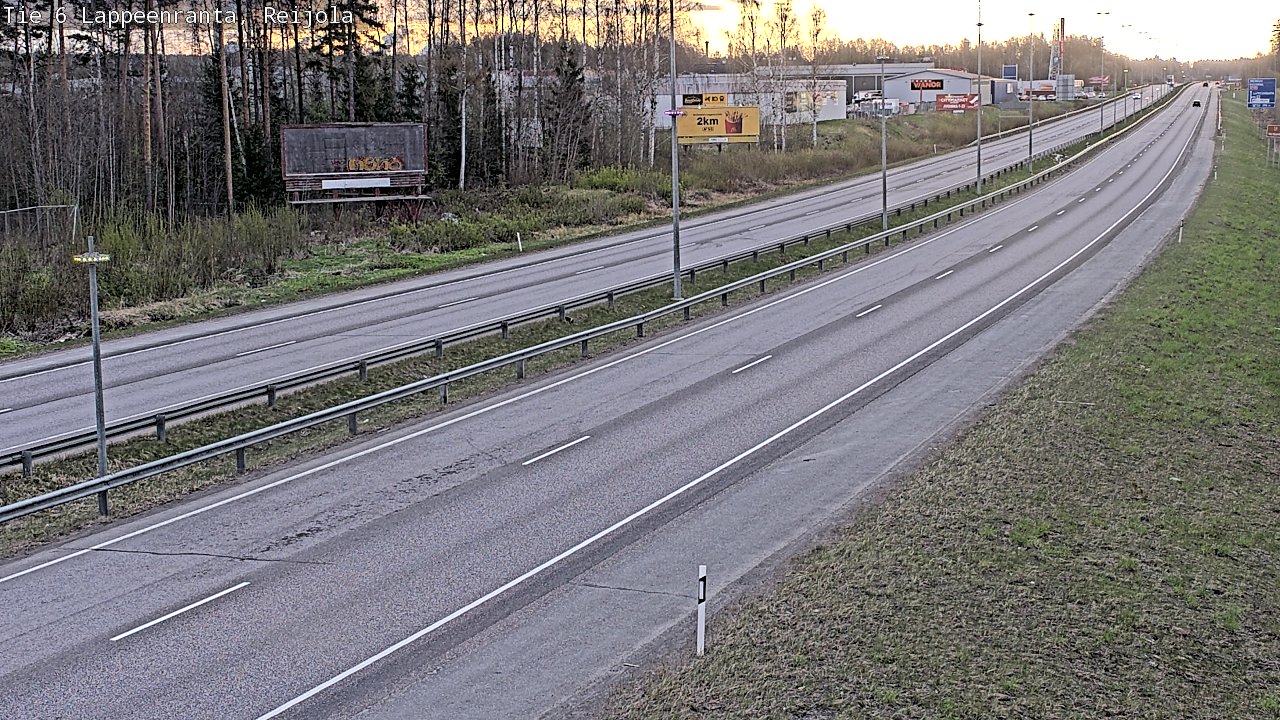 Kelikamerat Kuva Tie 6 Lappeenranta, Reijola, Lappeenranta, Etelä-Karjala