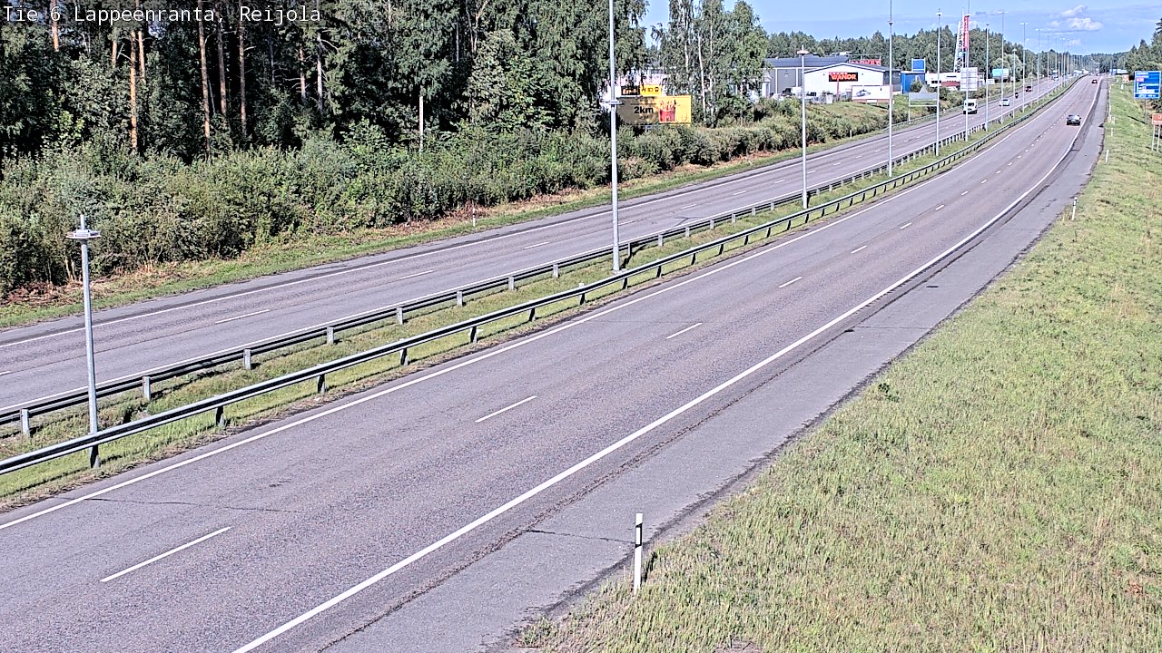 Kelikamerat Kuva Tie 6 Lappeenranta, Reijola, Lappeenranta, Etelä-Karjala
